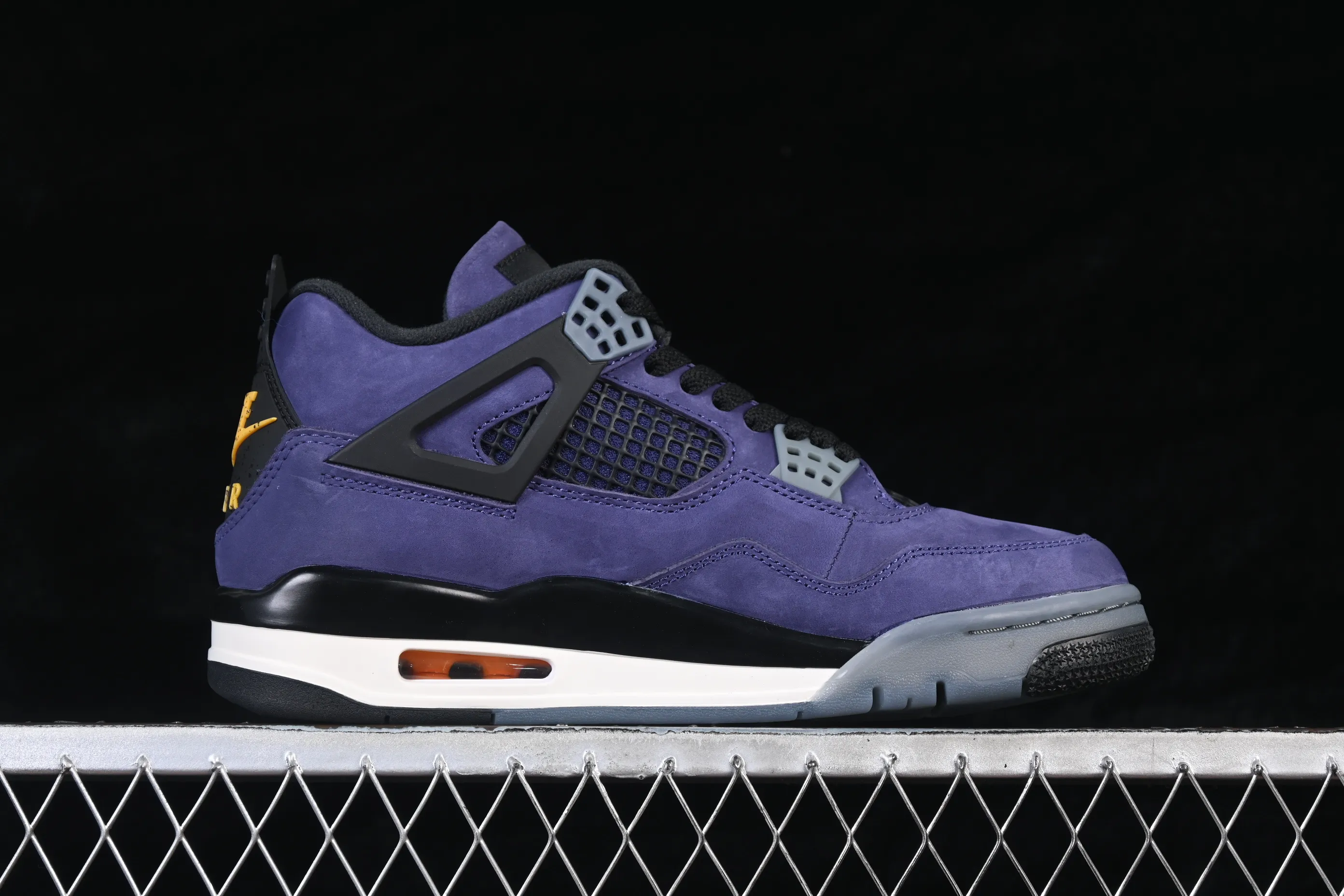 All categories Air Jordan Jordan series basketball shoes Air Jordan 4 TK version Air Jordan 4 Retro "Lakers" AJ4 Joe 4 Lakers Purple Gold FV5029-500